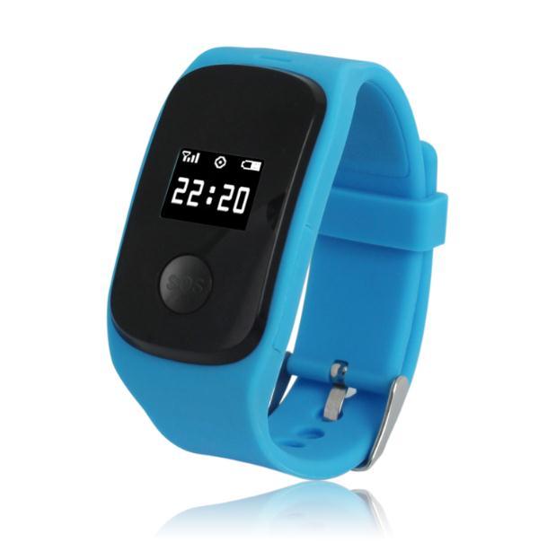 Blue GPS Tracking Smart Sos Watch for Children