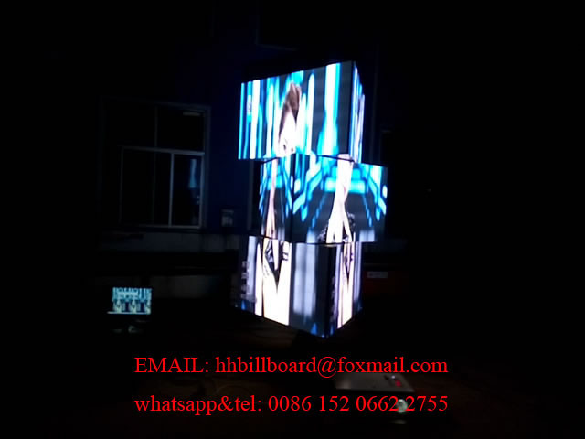 Circle Rotate LED Display Airport LED Display