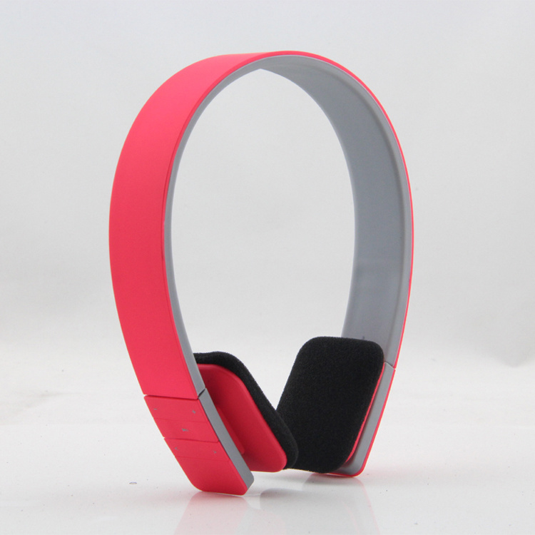 Hs-8200-Red Latest Folding Stereo Wireless Bluetooth Headset/Headphone/Earphone