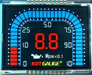 Va Black Film Tn LCD Display Manufacturer for The Car Dashboard