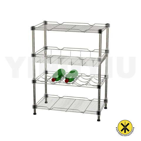 4-Tier Kitchen Rack (YW-F602DG)