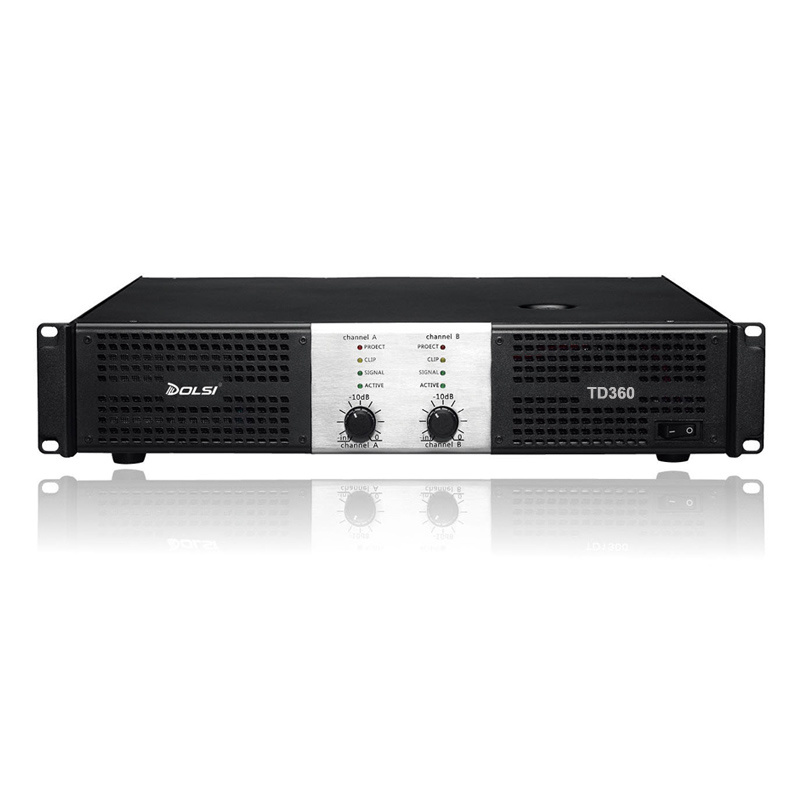 Td-360 PRO Audio Two Channel Power Amplifier