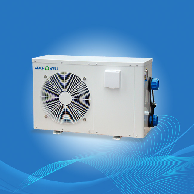 Air Water Heat Pump Pool Heater Horizontal Type