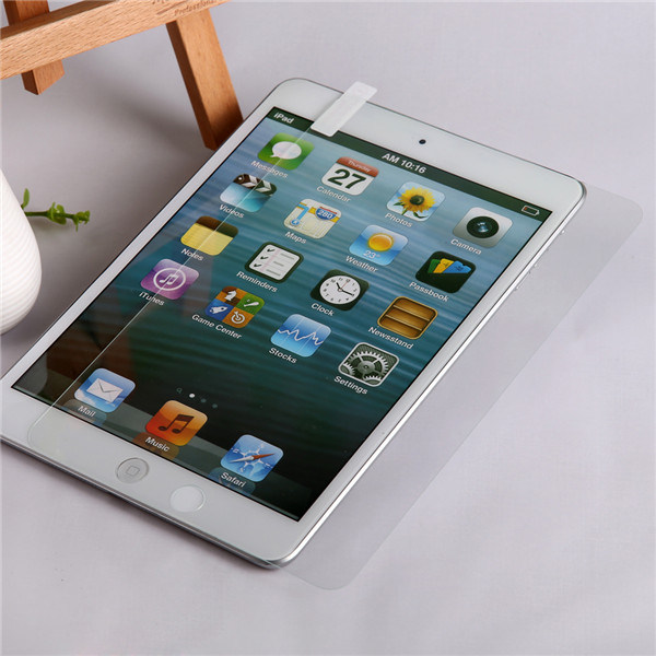 High Quality Automatic Adsorption 9h Hardness Tempered Glass Screen Protector for iPad Mini