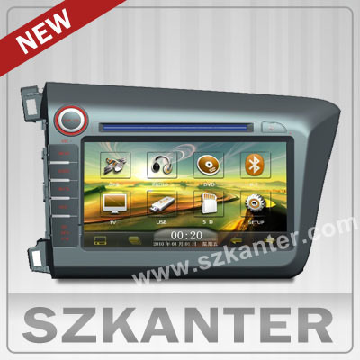 Special Car DVD Player for Honda (CIVIC 2012)