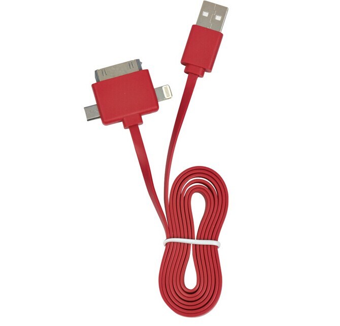 Portable USB Data Cable There in One (WW-398S)