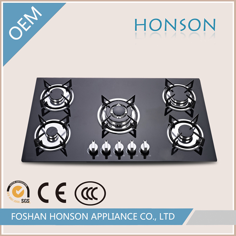 Hot Selling Tempered Glass Gas Hob Hg5901