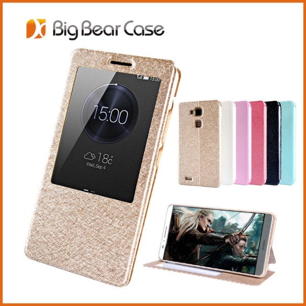 Flip Leather Mobile Phone Case for Huawei Ascend Mate 7