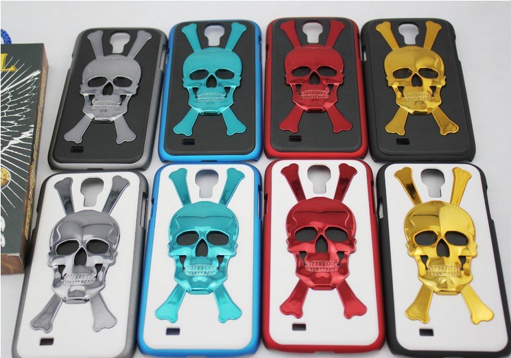 3D Skull Head Galaxy Case for Samsung Galaxy S4 I9500