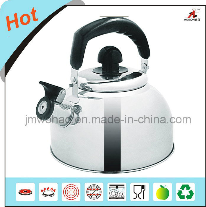 Bakelite Handle Stainless Steel Whistling Kettle (FH-009)