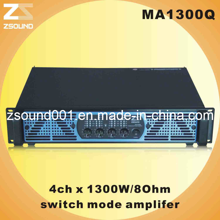 1300W Music Power Amplifier (ZSOUND MA1300Q)