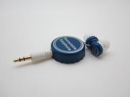 3.5DC Retractable Earphone for iPhone and Samsung