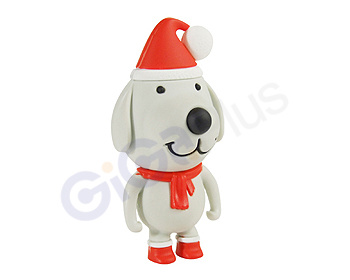 Rubber USB Flash Drive (RB-DOG)