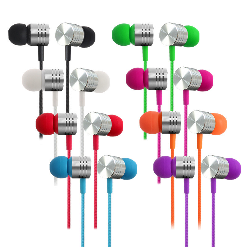 Promotion Gift Metal Earbuds Stereo Headphone Earphone