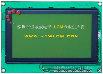 240*128 Graphic Mono Stn LCD Module Display