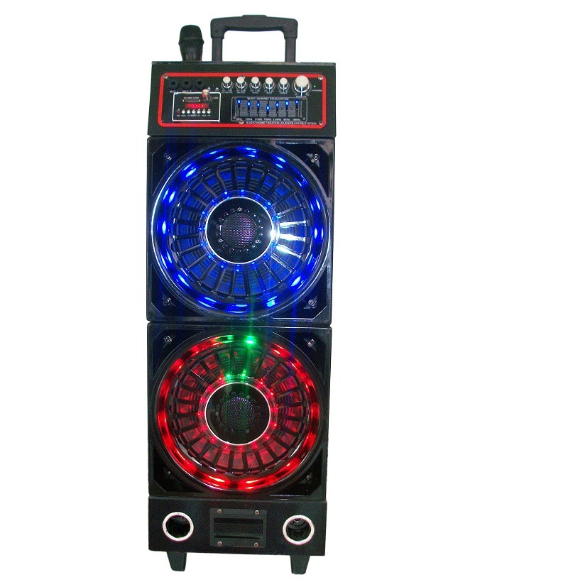 Colorful Light Trolley Speaker 6300t