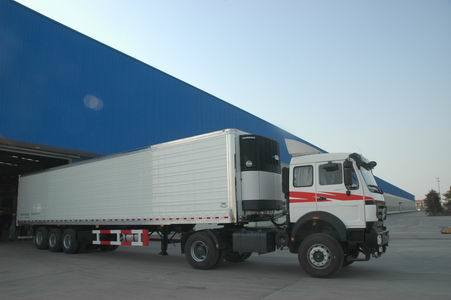 Refrigerated Semi Trailer, Dependent Refrigerator, 40t