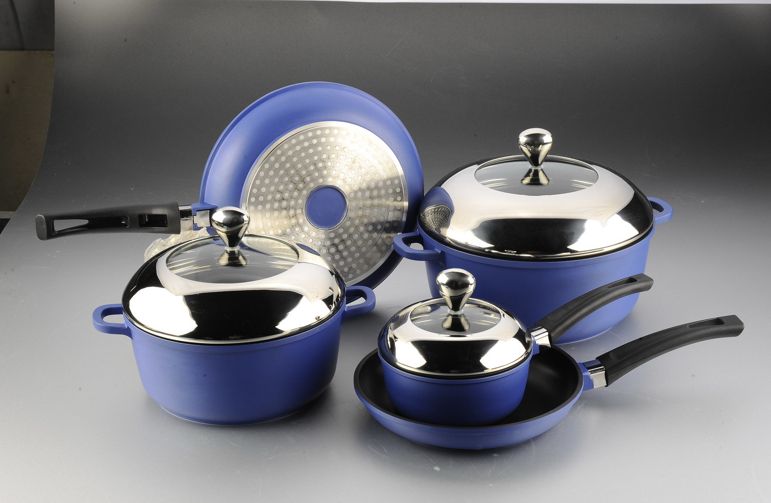 8PCS Aluminum Die-Casting Cookware Set