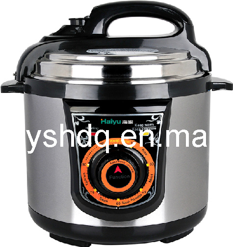 900W Colored Knob Electric Pressure Cooker