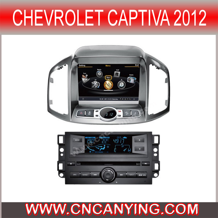 Car DVD Player for Chevrolet Captiva 2012 with A8 Chipset Dual Core 1080P V-20 Disc WiFi 3G Internet (CY-C109)