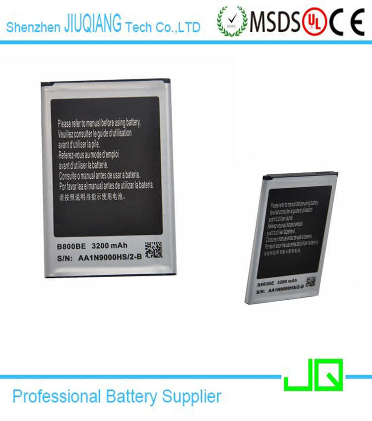 High Quality B800be Phone Battery for Samsung Galaxy Note 3 GB/T18287-2000 Samsung N9006 N9005 N9000