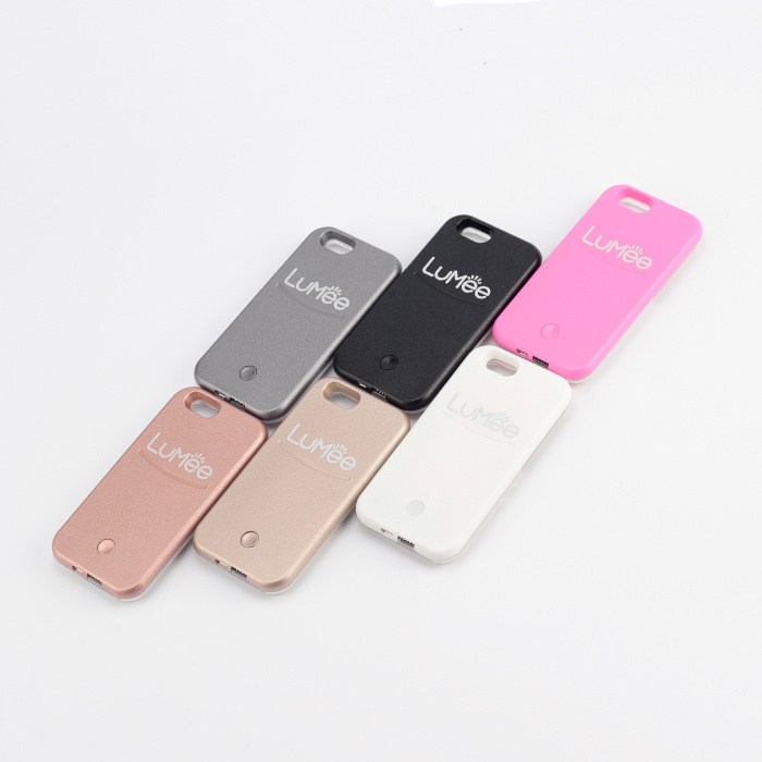 Hot Selling Mobile Phone Case LED Selfie Phone Case with 4 Color