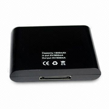 2-in-1 Backup Battery for iPod and iPhone 3G, 4G, 4GS, 5s, 6 Plus, 7s