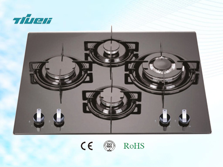 Popular Gas Hob with Aluminum Burners/Trg4-605