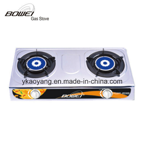 Double Using Auto Ignition Energy Saving Gas Stove