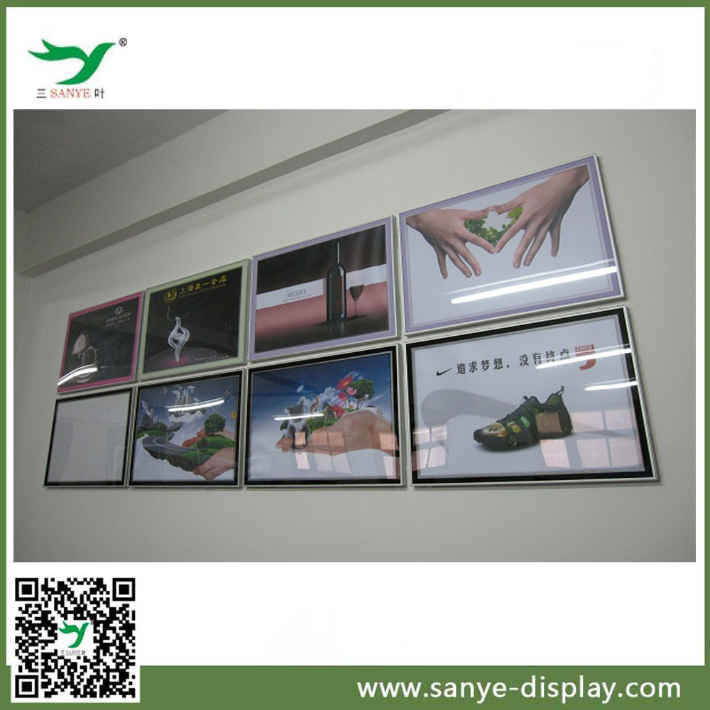 New Design Aluminum Metal Magnetic Wall Poster Frame