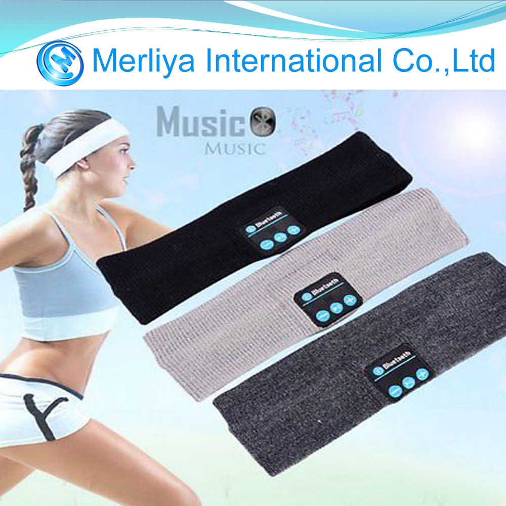 New Sporting Wireless Bluetooth Running Headband Headset