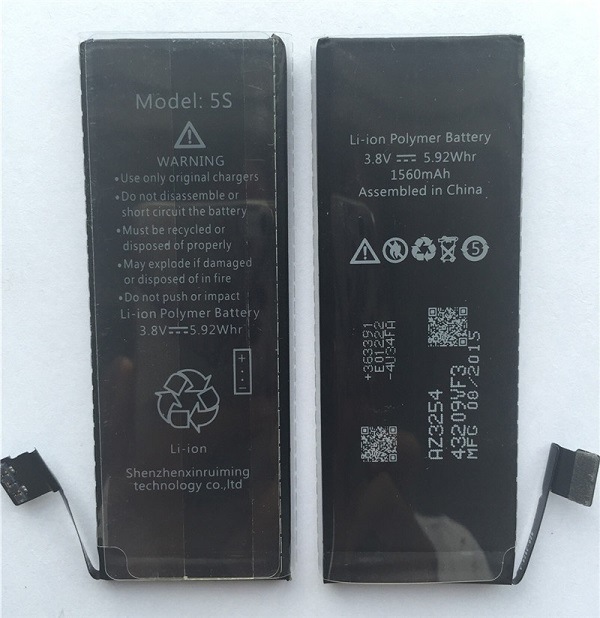 2016 Hot Selling Wholesale Original Battery for iPhone 5s, for Batteryiphone 5s, for iPhone 5s Battery