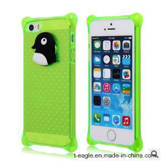 Cartoon Head Little Penguin Mobile Phone Case for iPhone