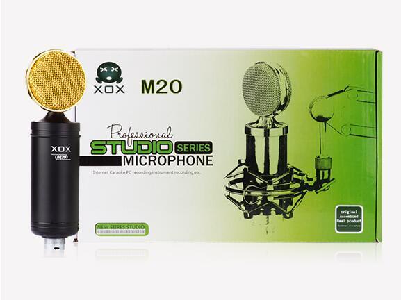 Xox M20 Home Audio Video Karaoke Studio Condenser Microphone