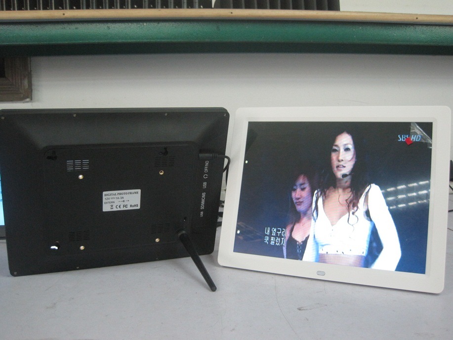 12.1 Inch Mirror Multi-Function Digital Photo Frame OEM