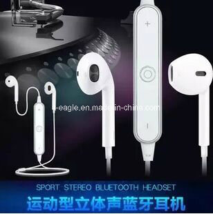 Factory Direct Universal Voice-Ear Binaural Bluetooth V 4.0 Running a Drag Two S6 Sports Bluetooth Earphone