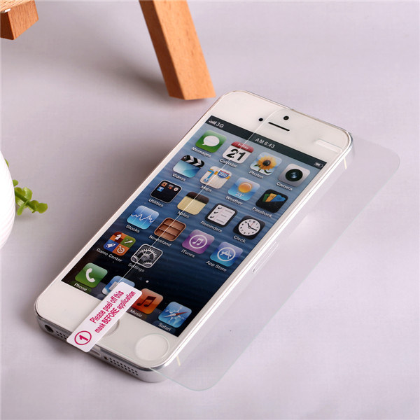 Factory Price High Definition 9h Hardness Tempered Glass Screen Protector for iPhone 5s