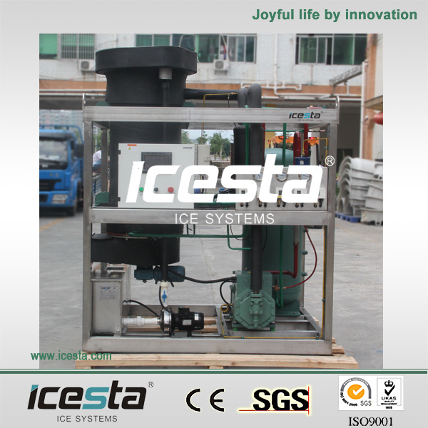 China New Design Water Cooled Tube Ice Machine