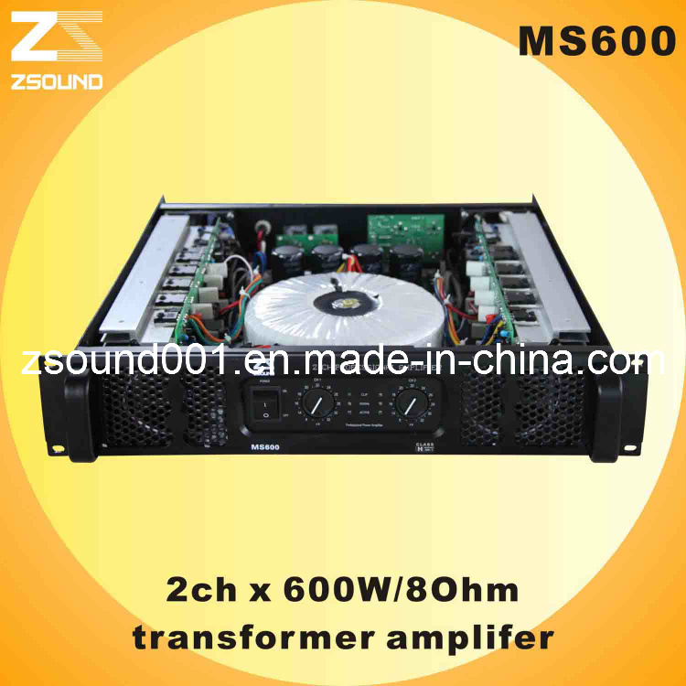 Professional PA Power Amplifier 600W