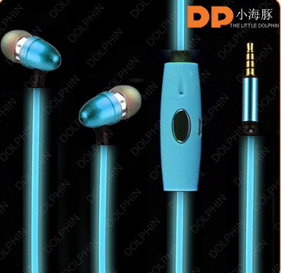 Luminous Earphone Flowing Earphone Noise Cancelling High Quality Stereo Earphone