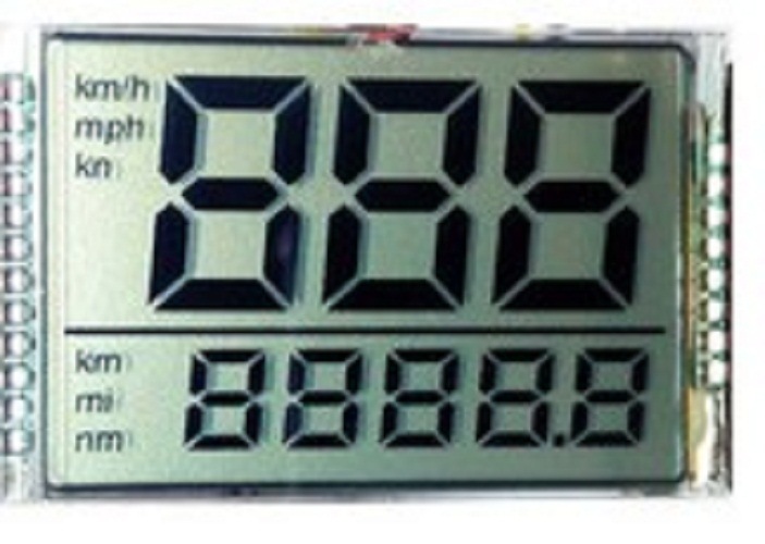 Tn Positive Transflective LCD Display