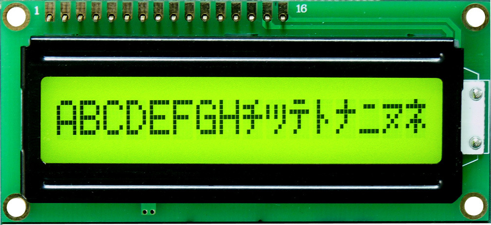 LCD Display 16X1 (TC1601A-01T)