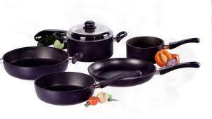 8PCS Aluminium Non-Stick Cookware Set