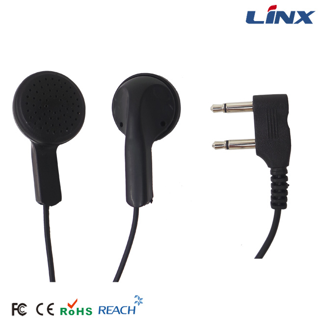 Free Sample Airline Earphone 2 Pins Earphone