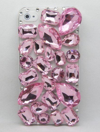 Cell Phone Accessory Czech Crystal Case for iPhone 4/4s (AZ-C055)