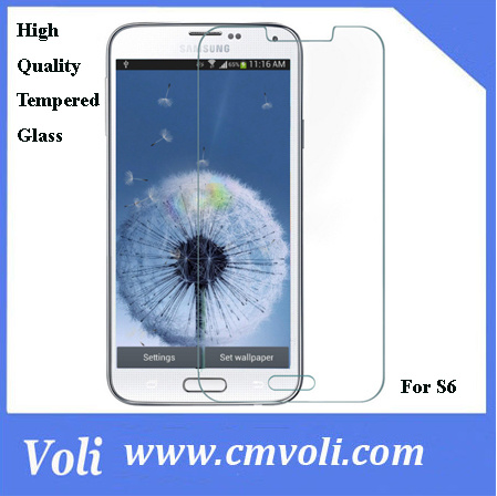 Phone Accessories Mobile Phone Screen Protector Tempered Glass for Samsung S6