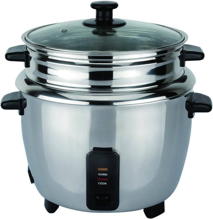 Electric Drum Rice Cooker (DE-001/18SSS-G)