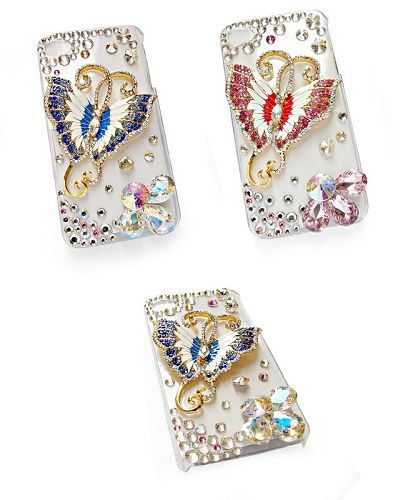 Case with Diamond Decoration for iPhone