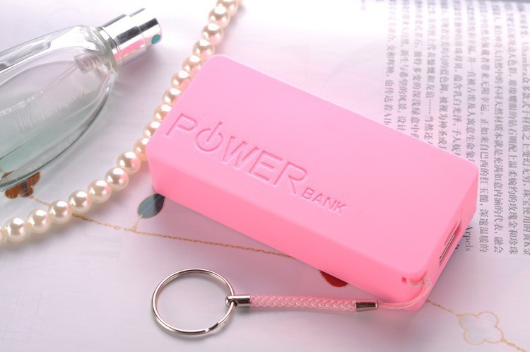 Colorful 5000mAh Power Bank with LED Light PB033