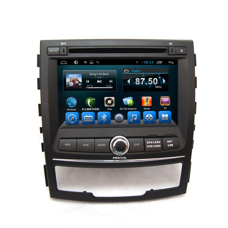 in Dash Car DVD Player for Ssangyong Korando